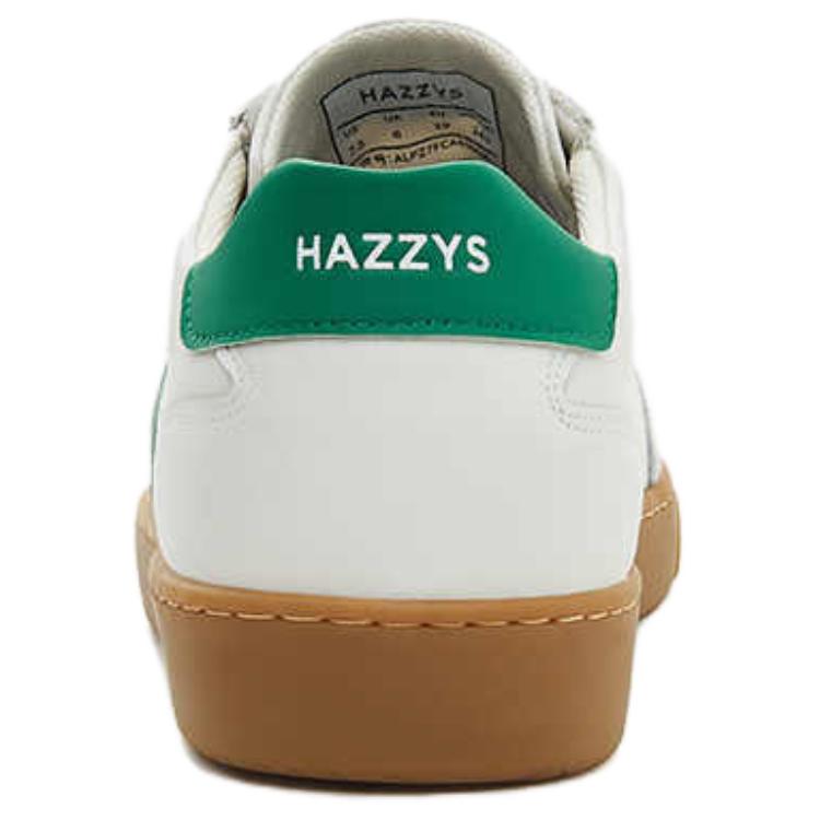 Низкие скейтерские кроссовки мужские HAZZYS, зеленый — фото 4
