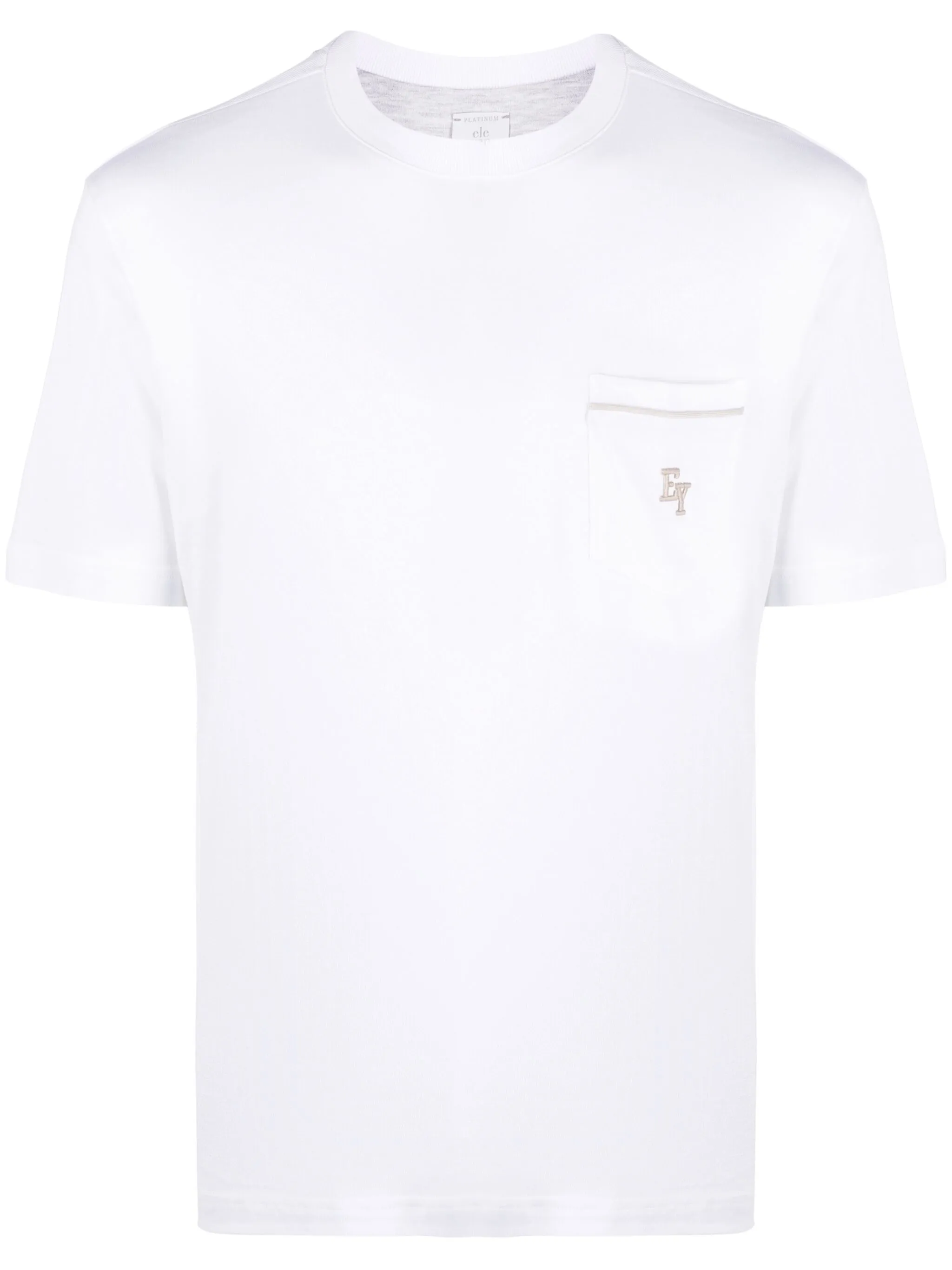 

Футболка с круглым вырезом Eleventy, белый