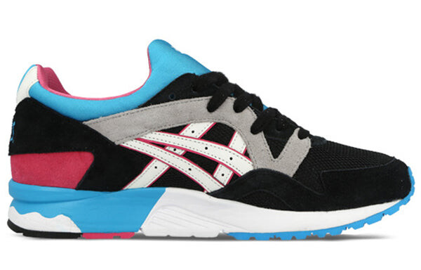 Кроссовки гель лайт 5 Asics, черный — фото 2