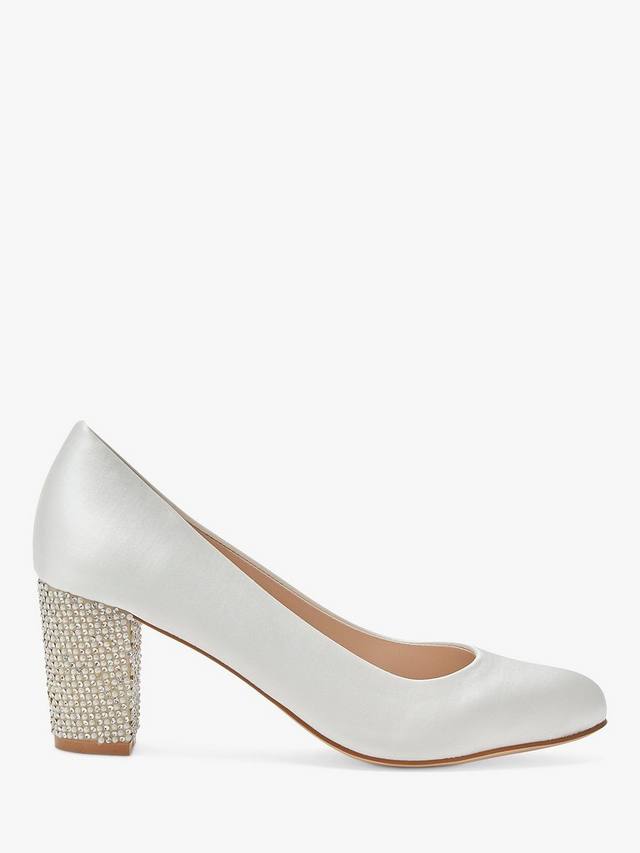 Свадебные туфли-лодочки eloise sparkle Rainbow Club, цвет Ivory Satin