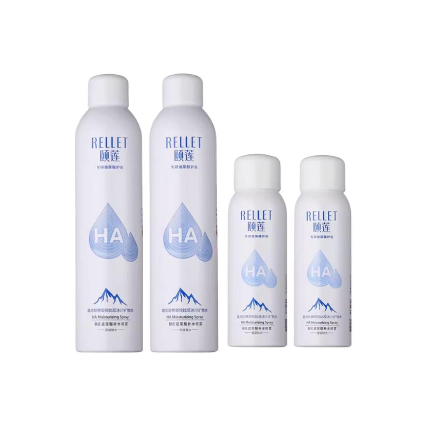 

Тонизирующий спрей с гиалуроновой кислотой для увлажнения и питания 300мл/300мл*2 флакона/300мл*3 флакона RELLET