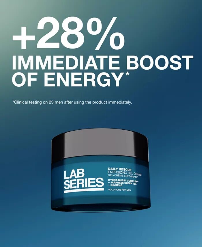 Крем для лица Lab Series — Skincare For Men Daily Rescue Energizing Gel Cream, увлажняющий — фото 2