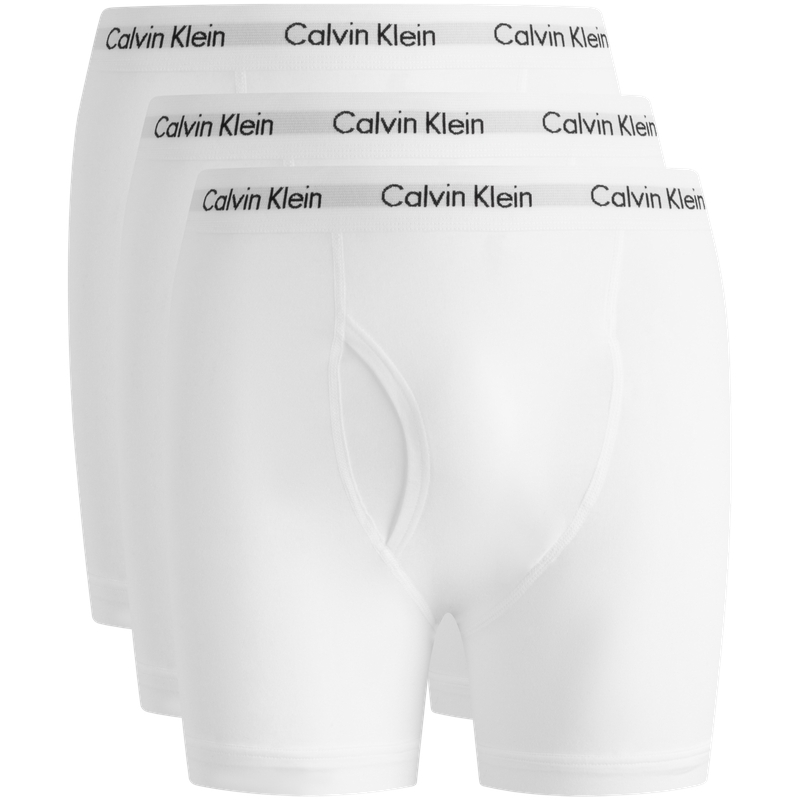 

CALVIN KLEIN Трусы мужские 3 шт упаковка Лунный белый, 100-Лунный белый