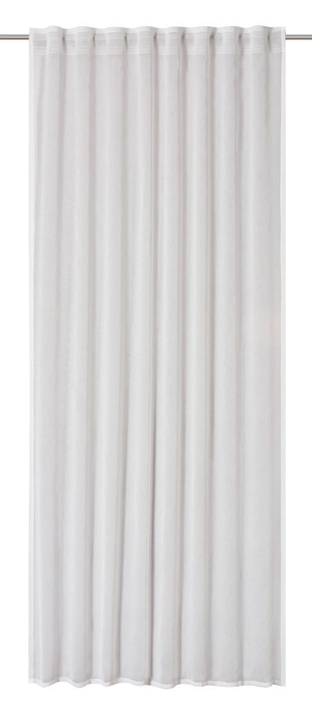 

Elbersdrucke Штора со скрытыми петлями Air 00 белый полупрозрачный 255х140см 201791 Гостиная Спальня Прихожая Кухня