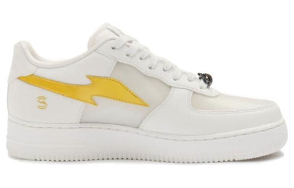 Кроссовки x rtfkt air force 1 low 'angel' Nike, белый — фото 2
