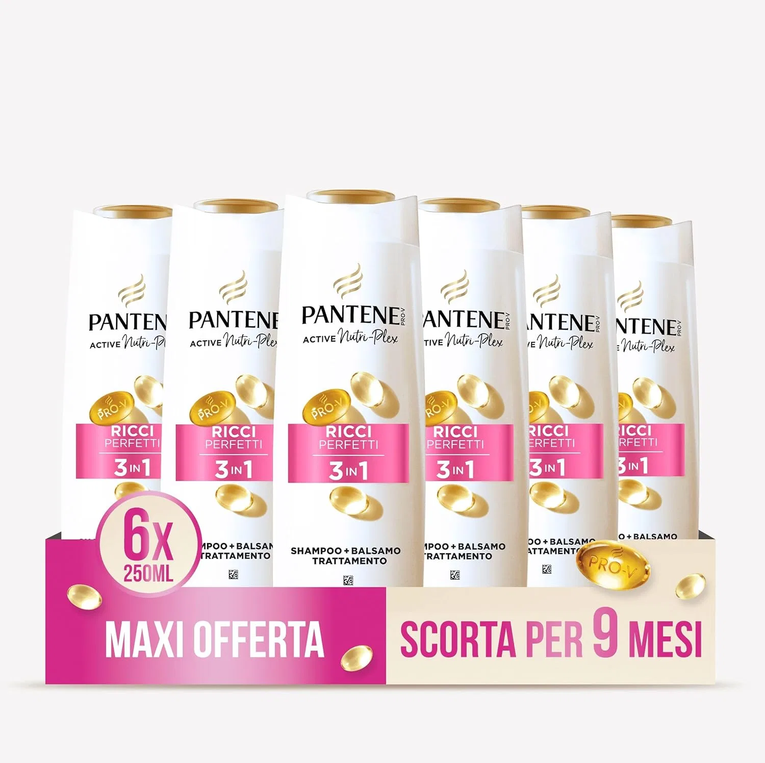 Шампунь-кондиционер Pantene Pro-V Perfect Curls 3-в-1 для вьющихся волос, 250 мл Pantene