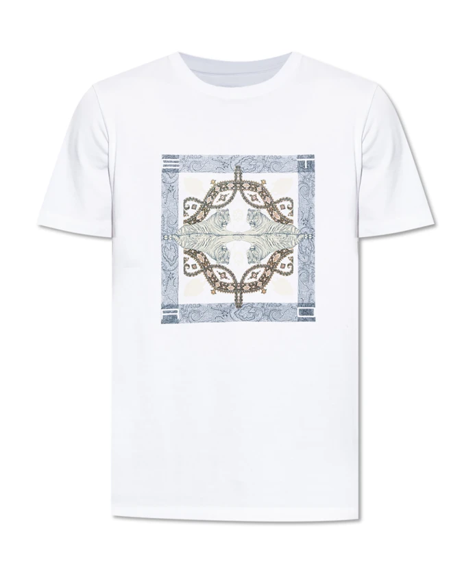 

Футболка с принтом Etro, белый