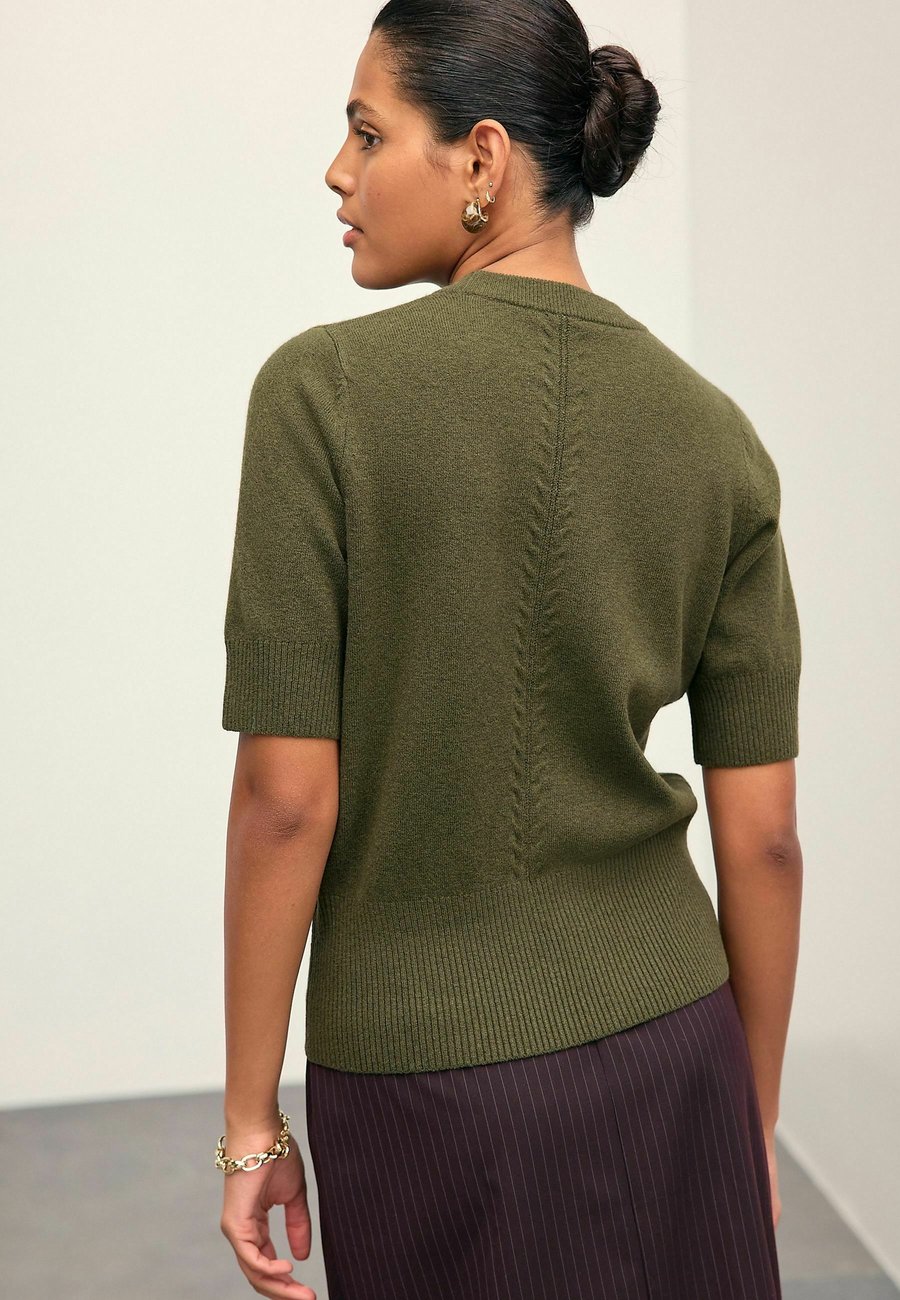 

Футболка Next Basic T-shirt, Khaki Green/Green