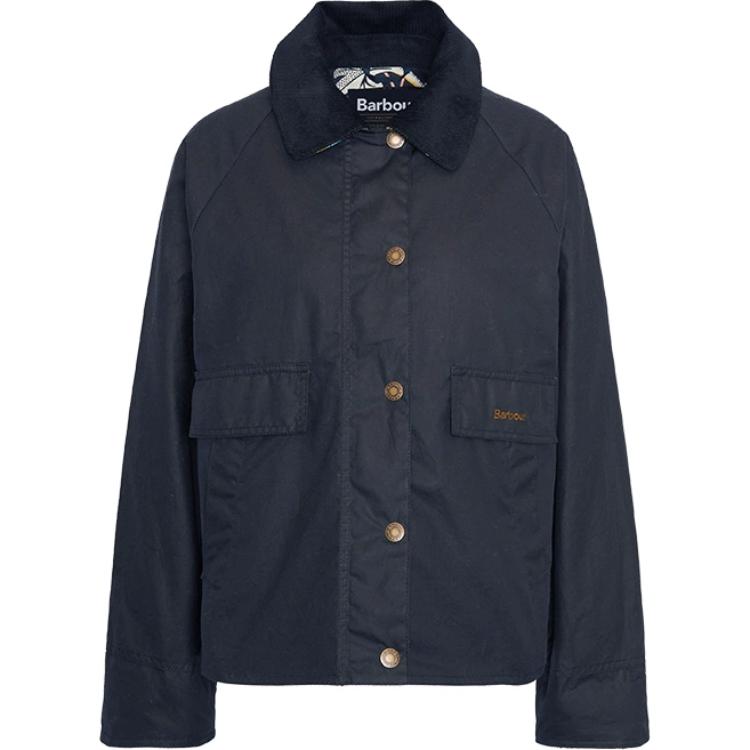 

BARBOUR Куртки и пальто William Morris FW24 для женщин, темно-синие