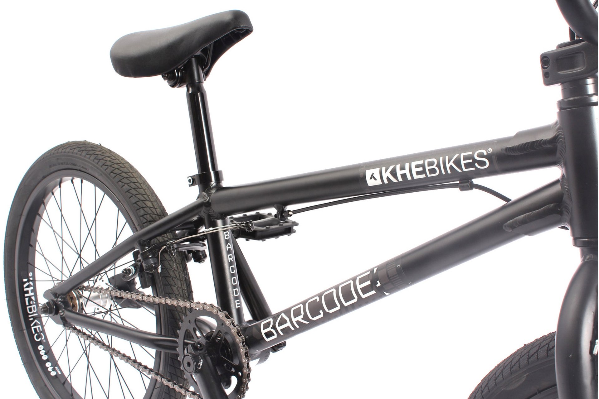 Велосипед BMX KHE Barcode LL - 20 дюймов - BMX - Aktion, цвет Schwarz|Matt Black — фото 3