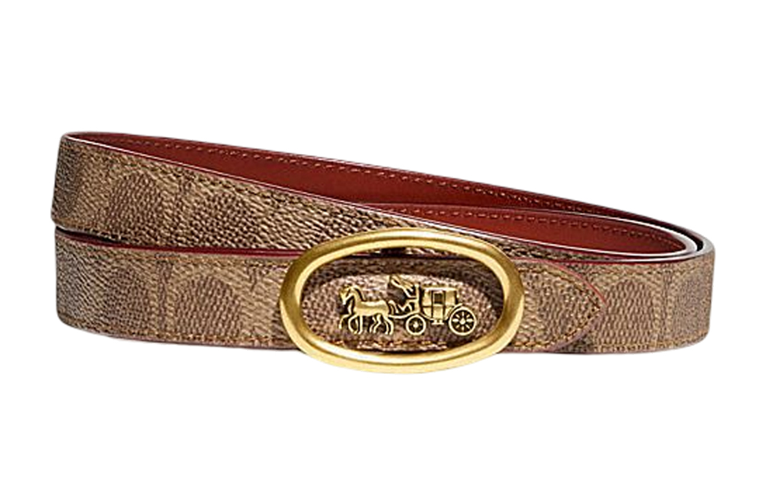 

Кожаный ремень женский COACH