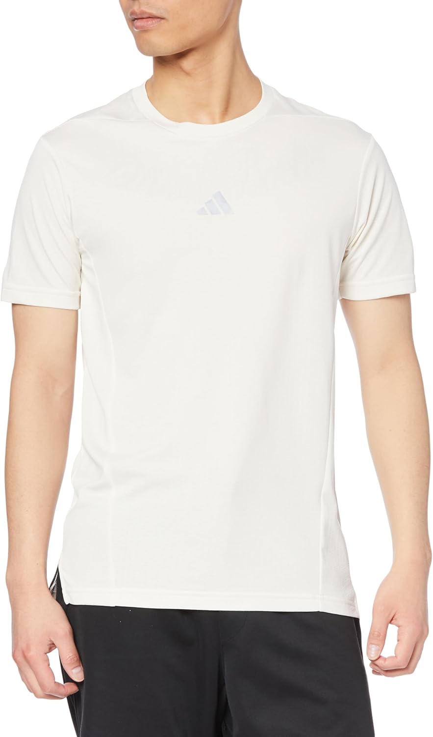 

Мужская футболка с коротким рукавом HEAT.RDY с быстросохнущей охлаждающей технологией, разработанная для тренировок, высокоинтенсивных интервальных тренировок (HIIT) и физических упражнений. IHP82 Adidas, белый