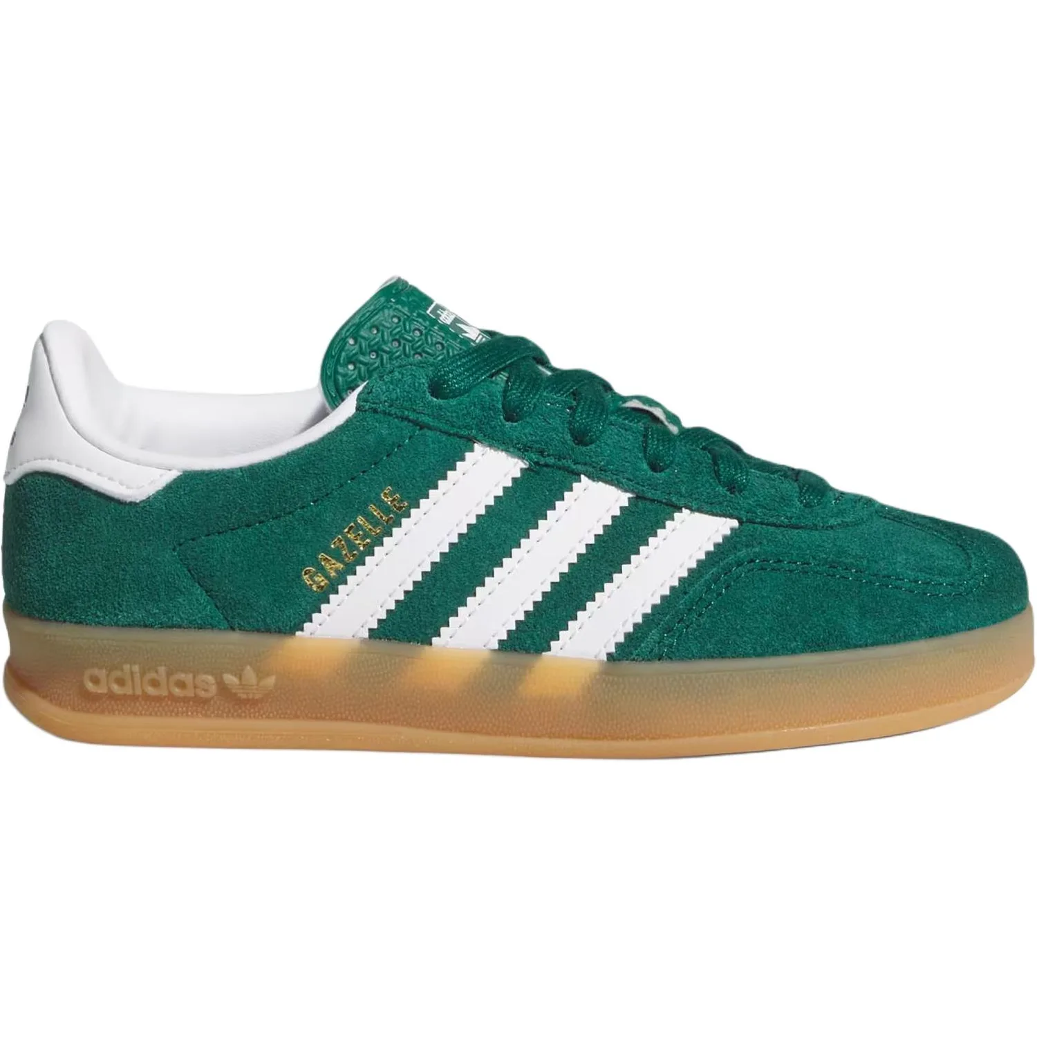Adidas Originals Кроссовки для скейтбординга GAZELLE Low top детские зеленые — фото 3