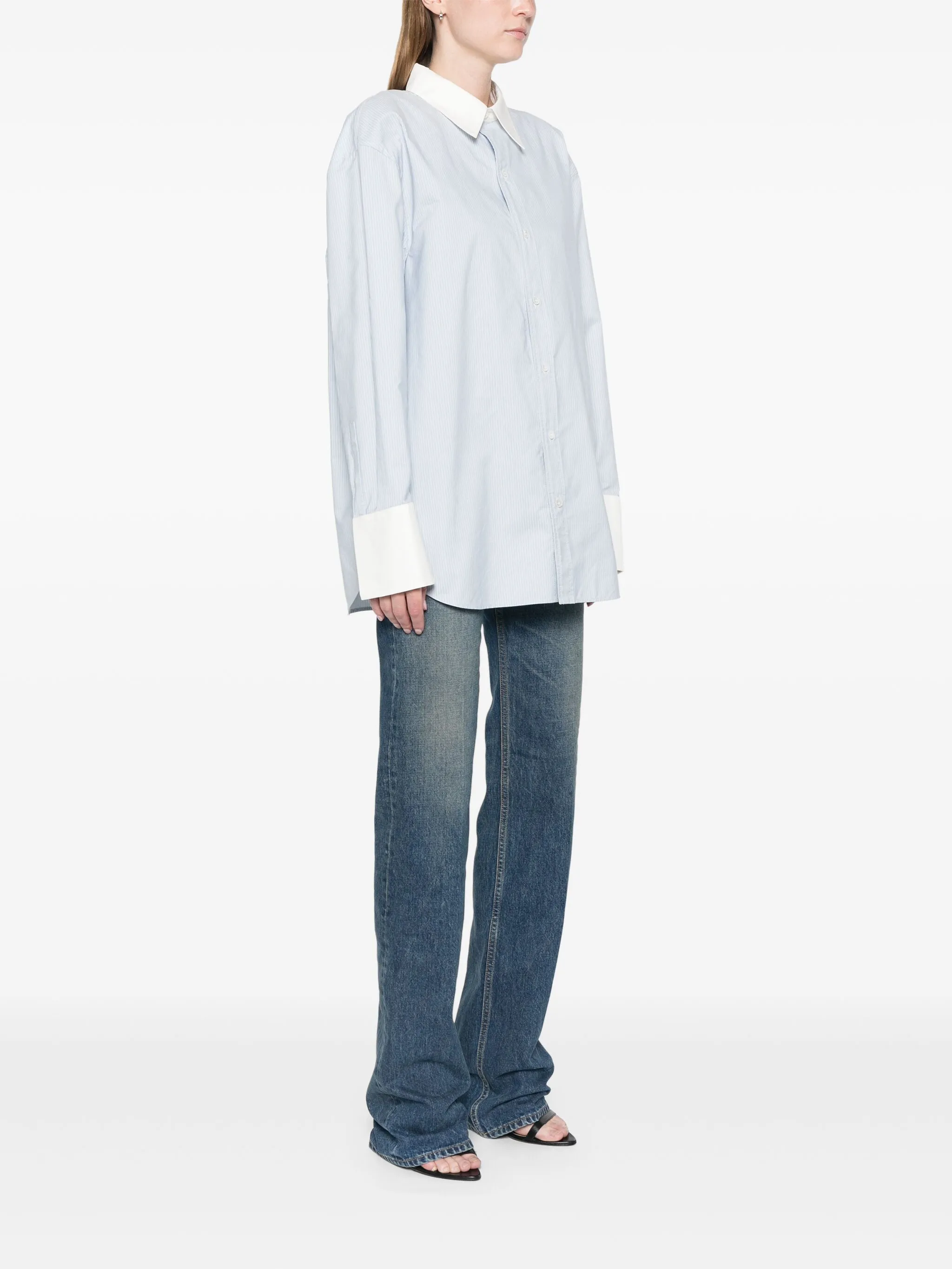 Рубашка Winchester Saint Laurent, синий — фото 3