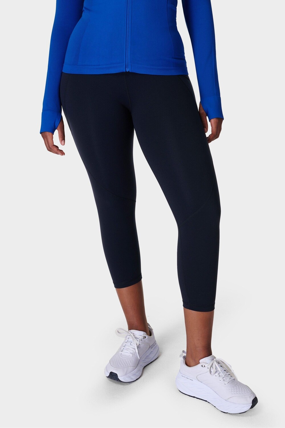 

Силовые спортивные леггинсы укороченного кроя Sweaty Betty, черный