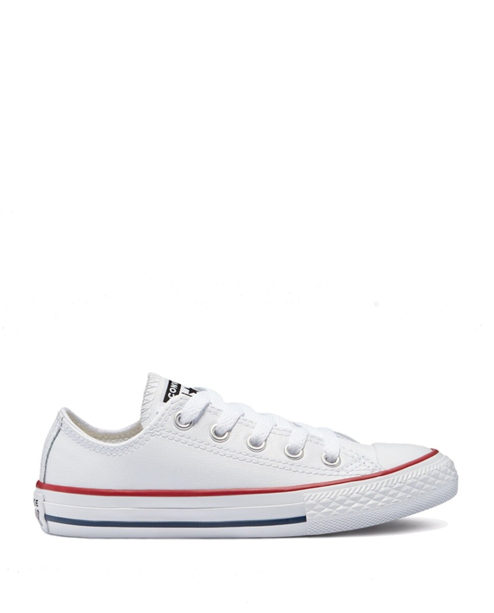 

Детские повседневные кожаные кроссовки Converse Chuck Taylor Low Converse, белый