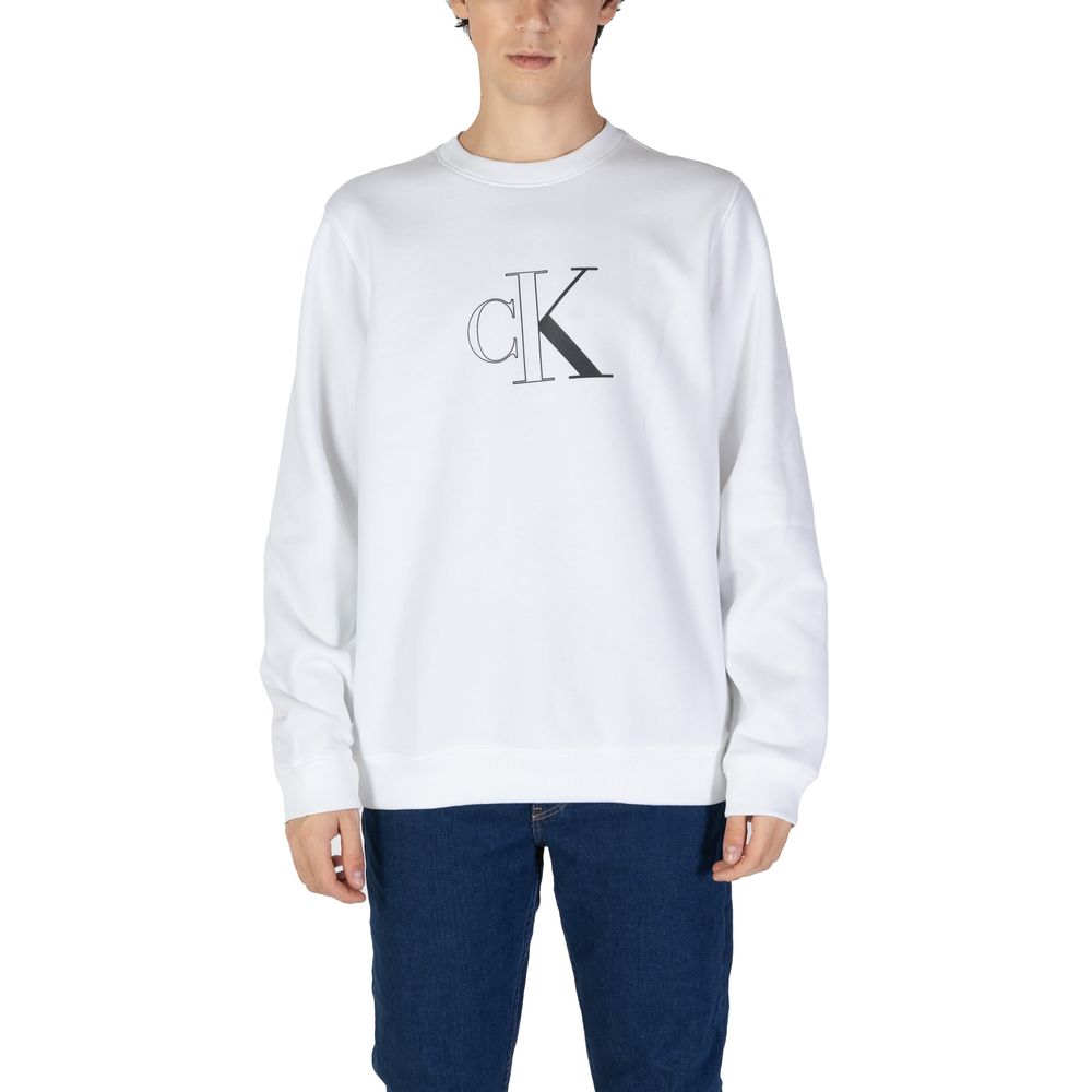 

Белый свитер из полиэстера Calvin Klein Jeans
