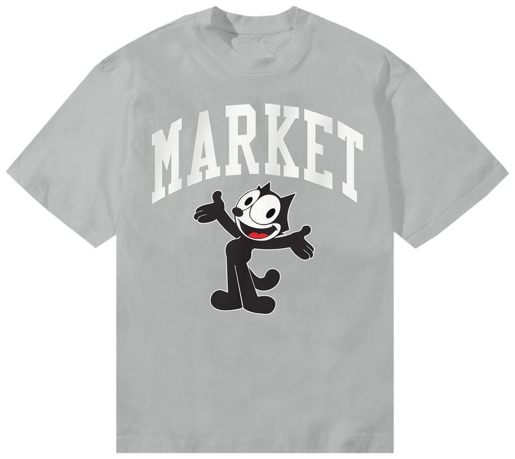 

Футболка Market x Felix the Cat Arc Tee, серый