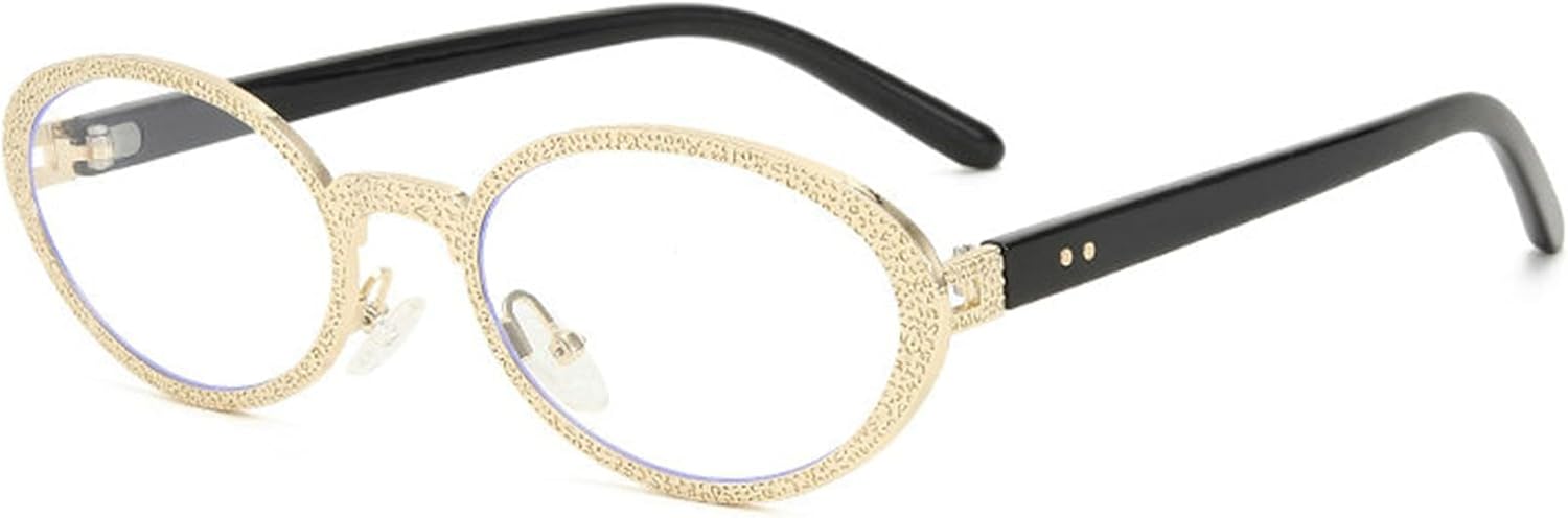 

Классические овальные женские солнцезащитные очки Helena, винтажные мужские панк-очки, маленькая металлическая оправа, градиентные, для улицы, в стиле Y2K, защита от УФ-излучения UV400 S68, C4