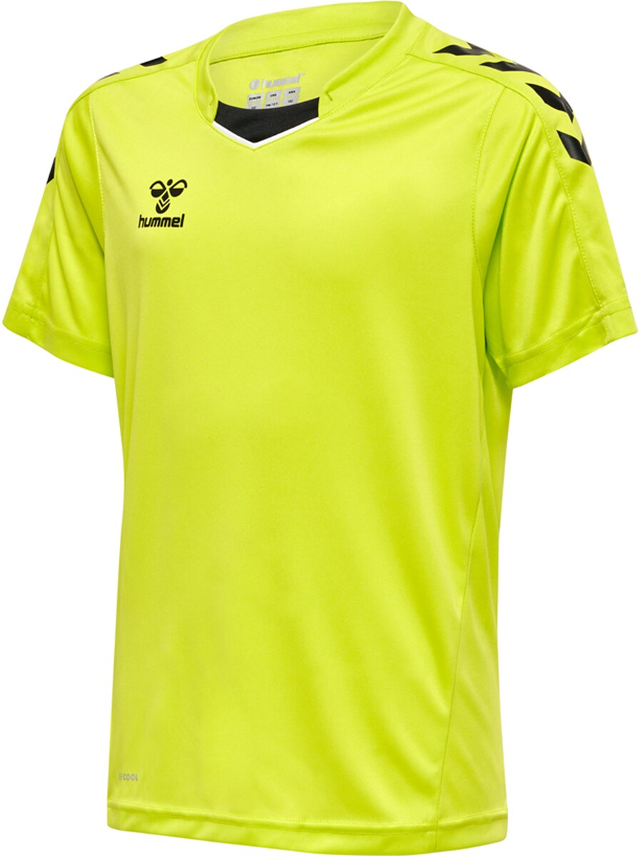 Спортивный топ Hummel Performance Shirt, цвет neon yellow — фото 2