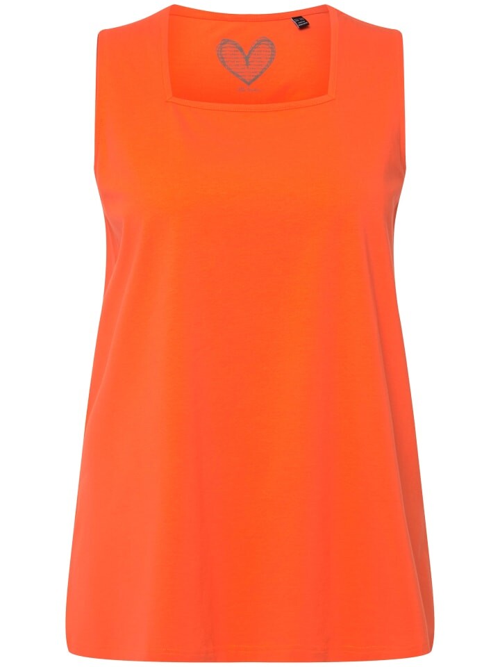 

Футболка Ulla Popken, цвет mandarine