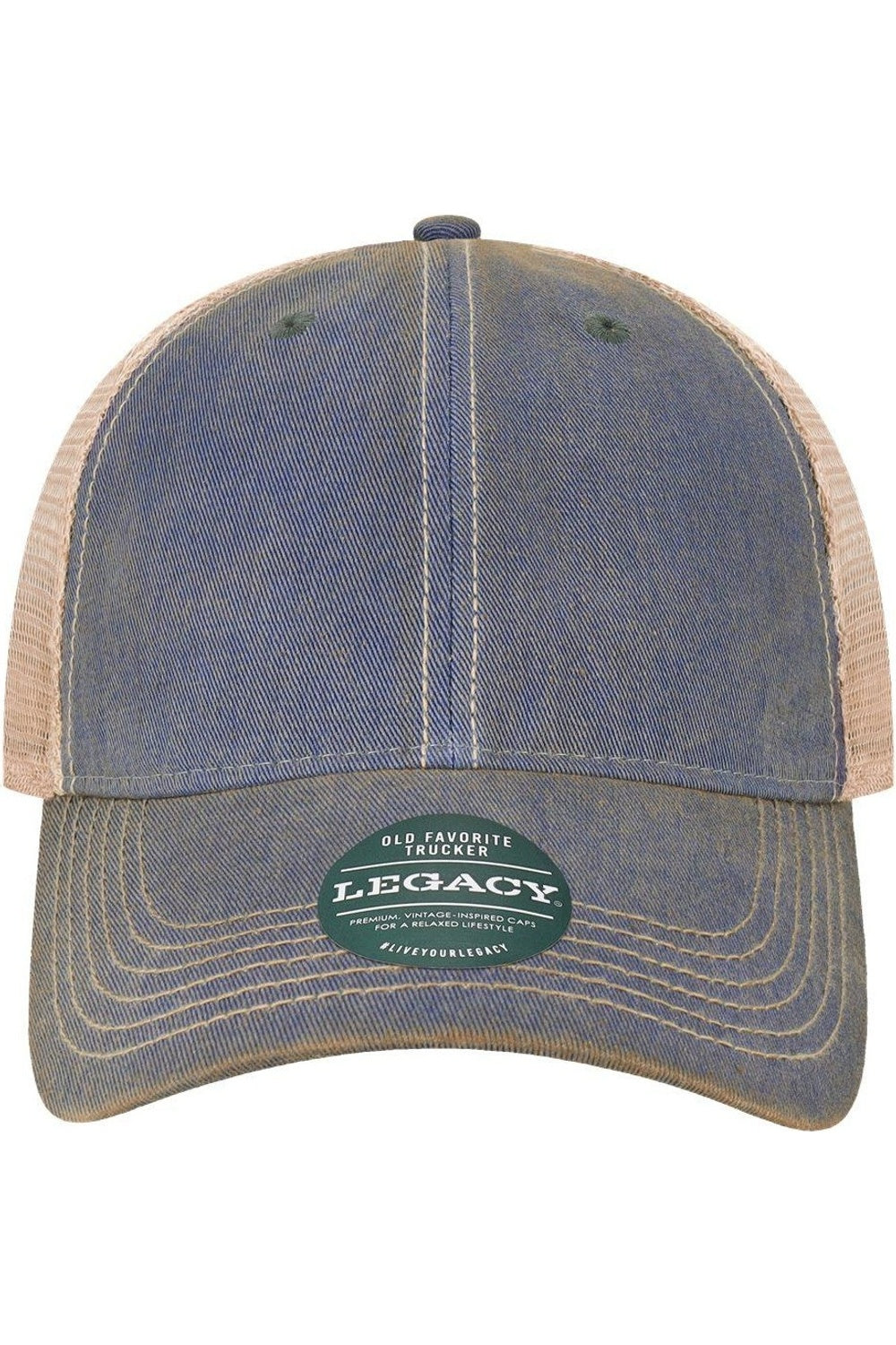 

LEGACY Молодежная старая любимая кепка дальнобойщика, цвет royal/ khaki