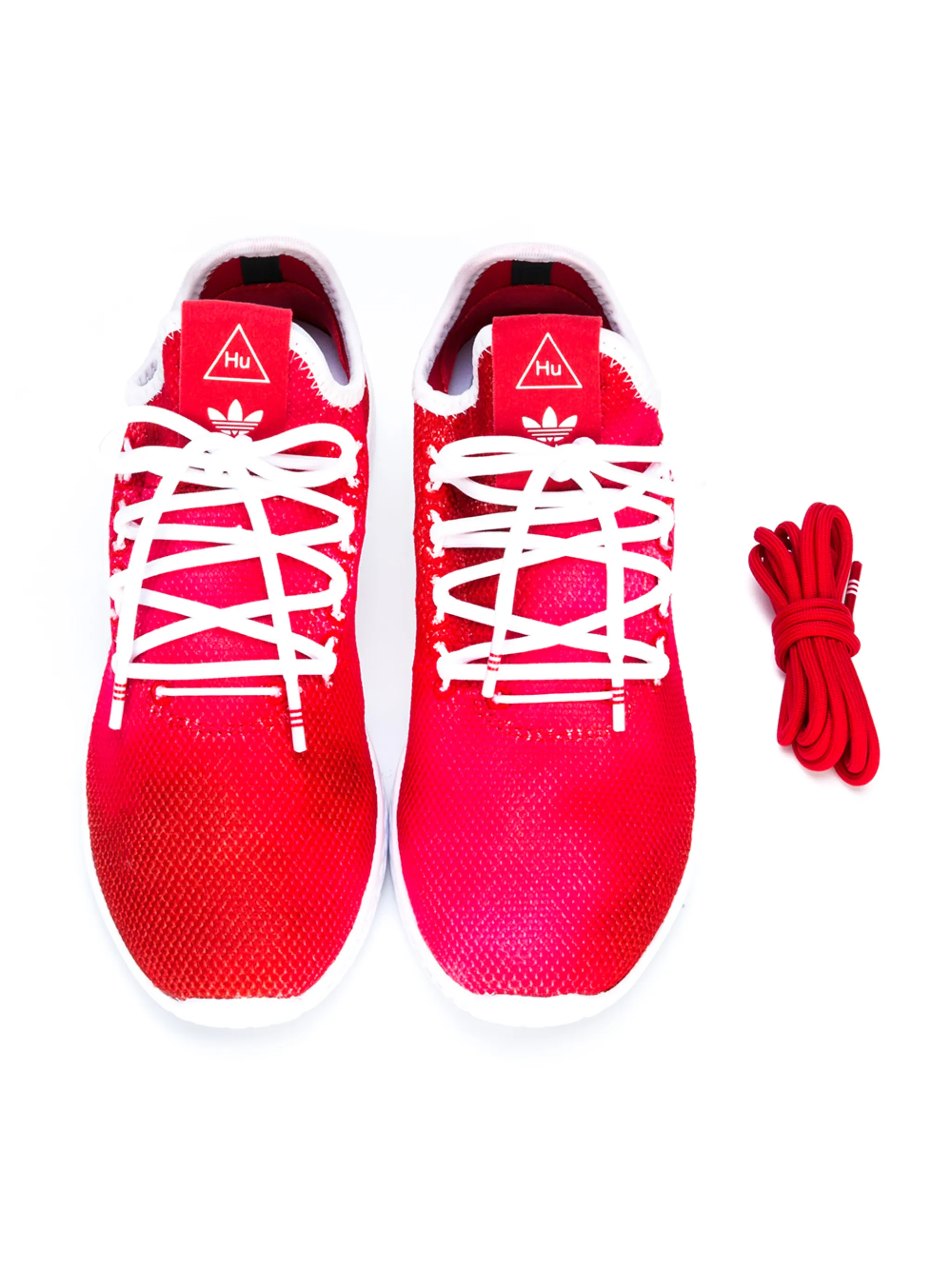 Кроссовки Teenis Hu Adidas Kids, красный — фото 3