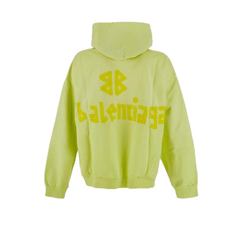 Мужская толстовка SS23 Balenciaga, желтый — фото 3