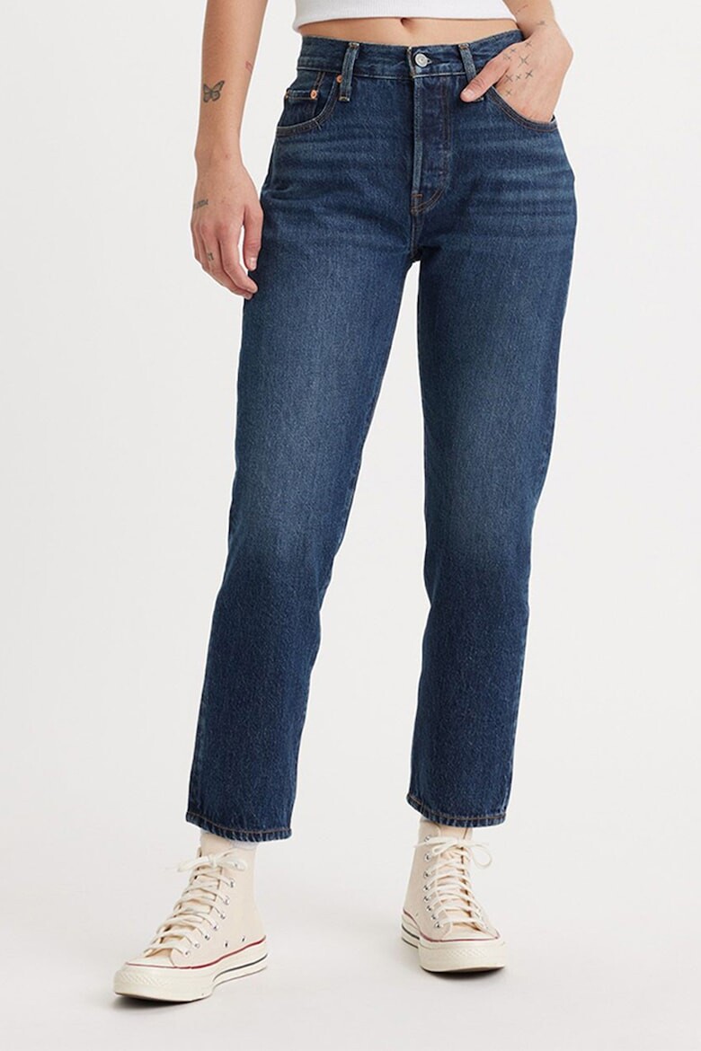 

Прямые джинсы 501 выше щиколотки Levi'S, индиго
