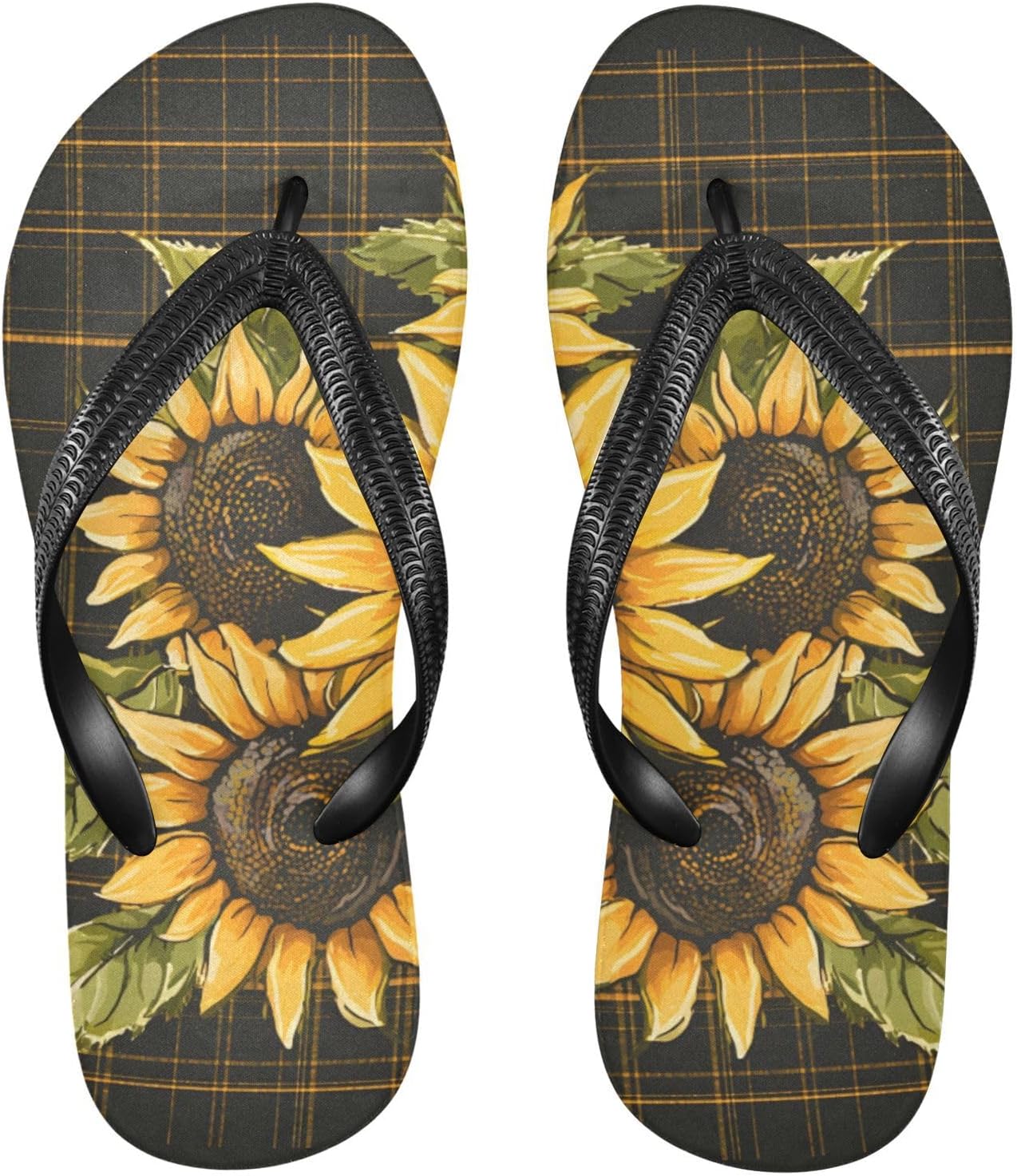 

Шлепанцы MNSRUU для женщин и мужчин, Sunflower I18112