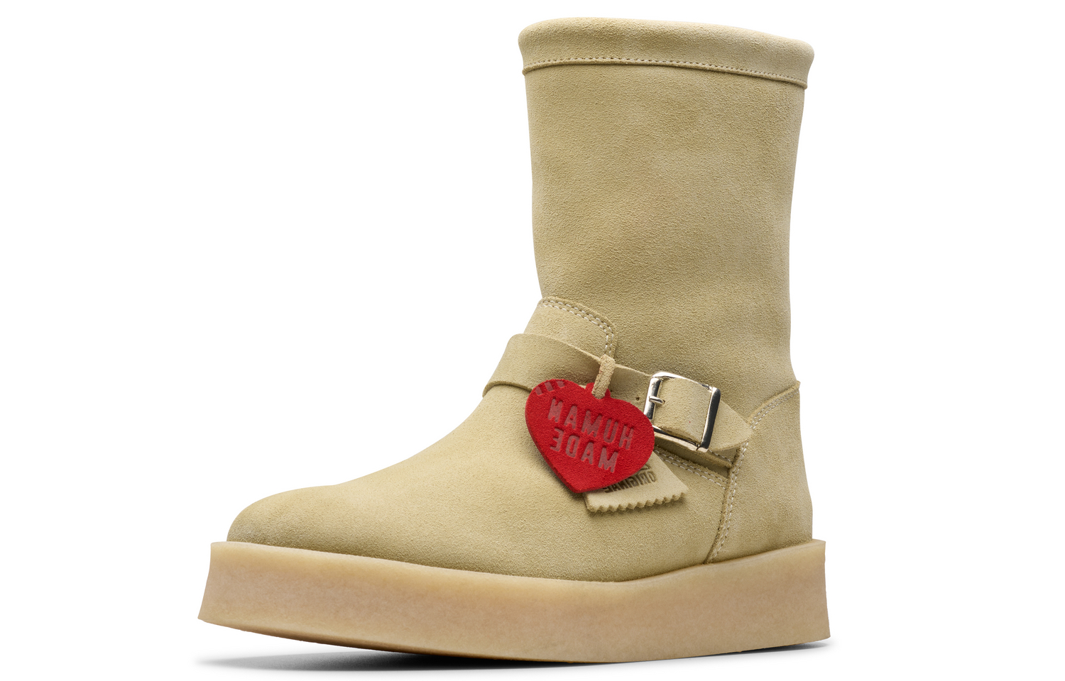 

Ботинки Originals HUMAN MADE Collaboration Abrasion-Resistant Short Mid-Calf Snow Boots Men's Maple Leaf Clarks, Maple Leaf 261802577