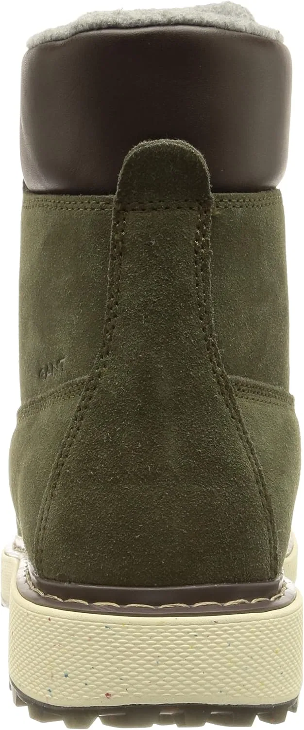 Мужские ботинки GANT Raymo Mid Boot Boots, Ivy Green Dk Brown — фото 3