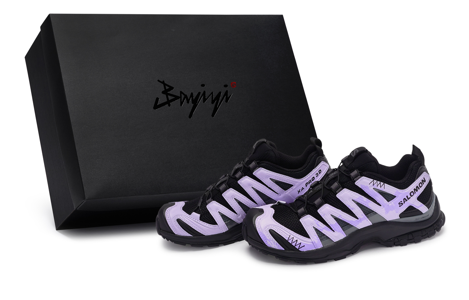 

SALOMON Дышащие кроссовки XA PRO 3D LA YAUTE низкие унисекс black gray purple