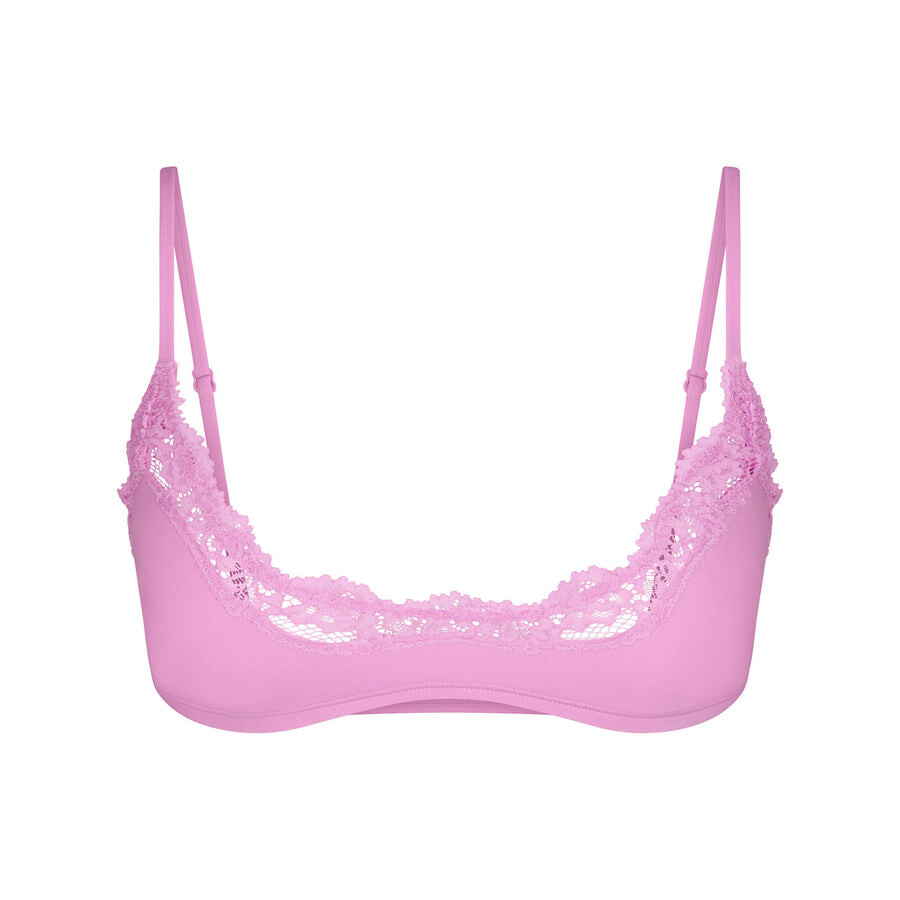 

Бюстгальтер scoop SKIMS Fits Everybody Lace, цвет Petal