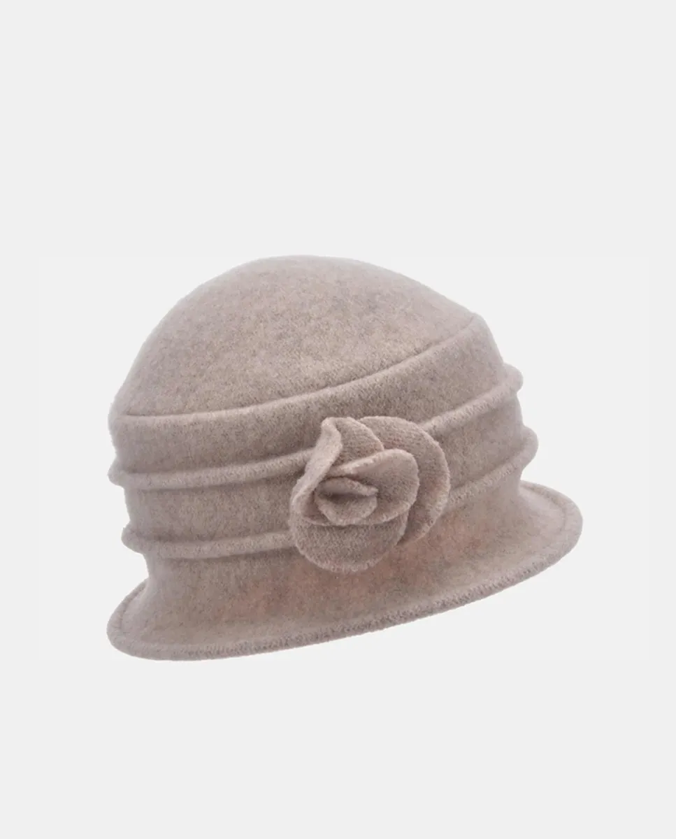 

Шапка из вареной шерсти Seeberger, бежевый