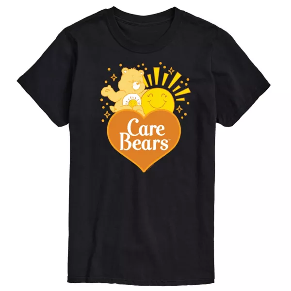 

Футболка мужская с принтом Care Bears Funshine Licensed Character, черный