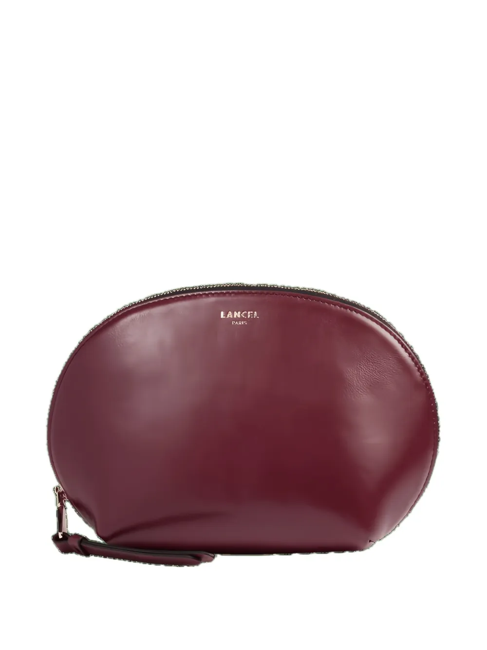 

Кожаный клатч Lancel, красный