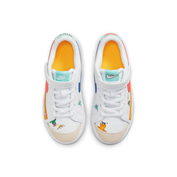 Кроссовки blazer low '77 'creative adventures' Nike, белый — фото 4
