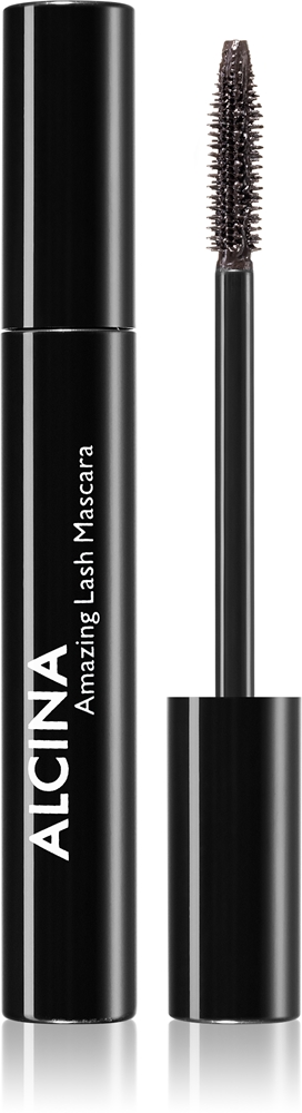 

Декоративная тушь для ресниц Amazing Lash, удлиняющая ресницы Alcina, atspalvis 010 black 8 мл