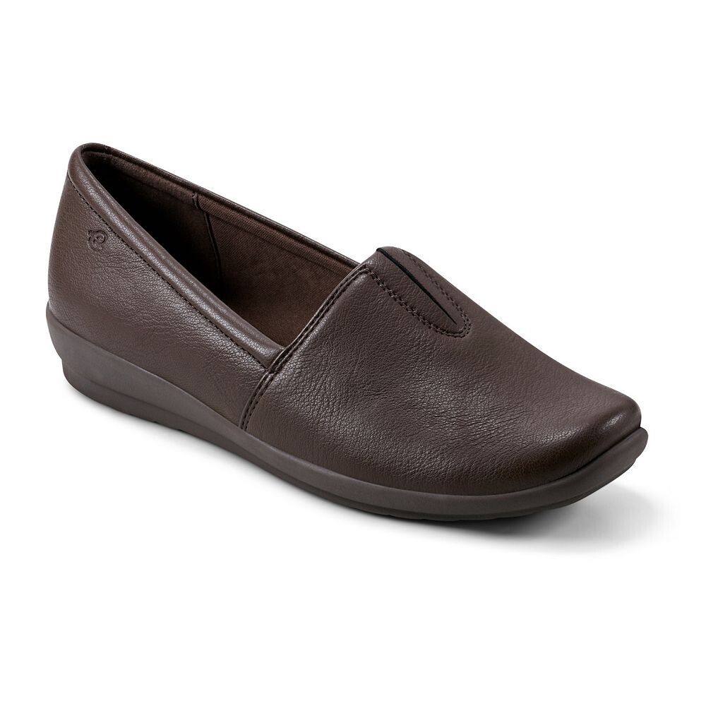 Женские слипоны на танкетке Easy Spirit Arlie, цвет Dark Brown