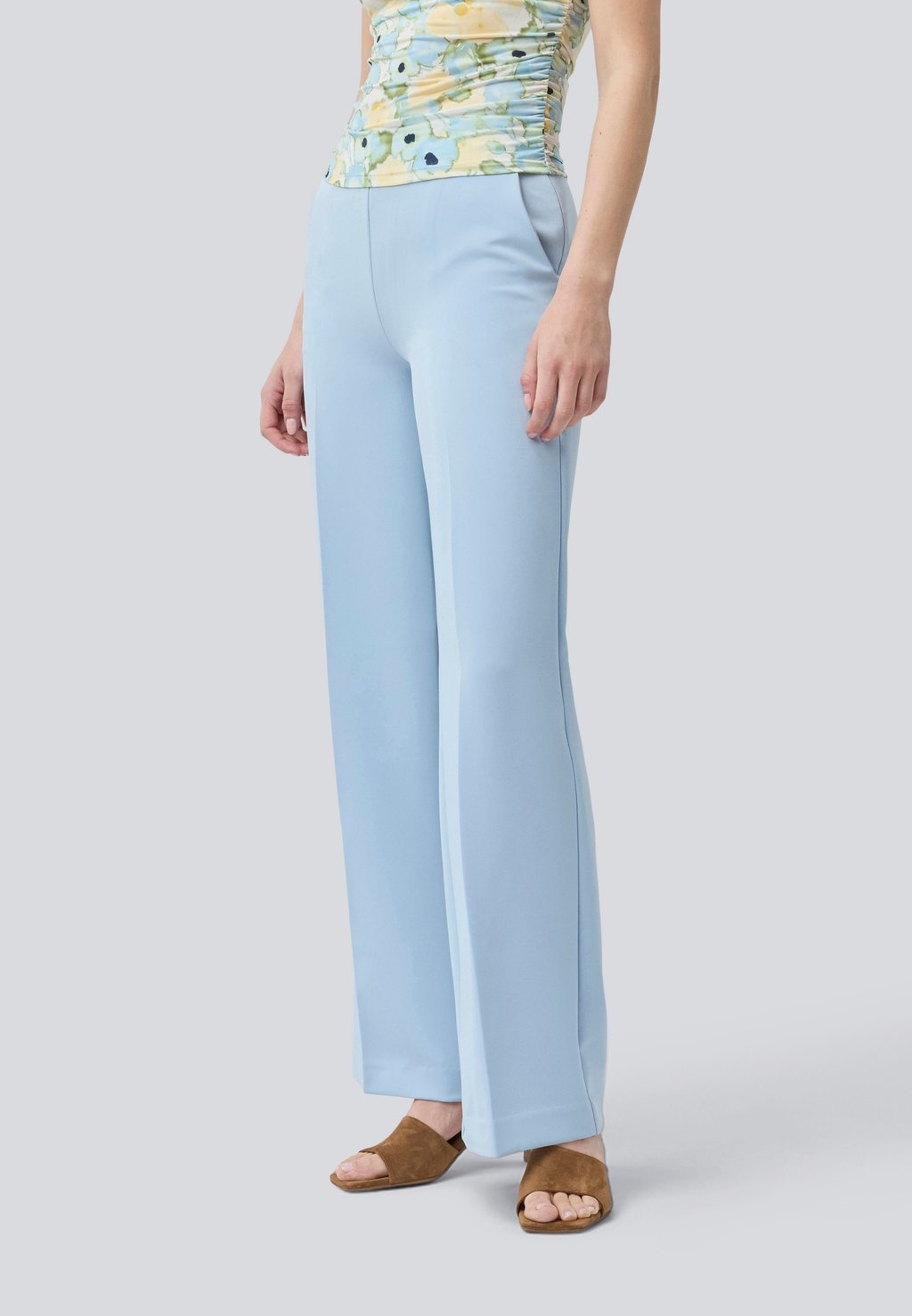 

Брюки NELLI PANTS Modström, светло-голубой