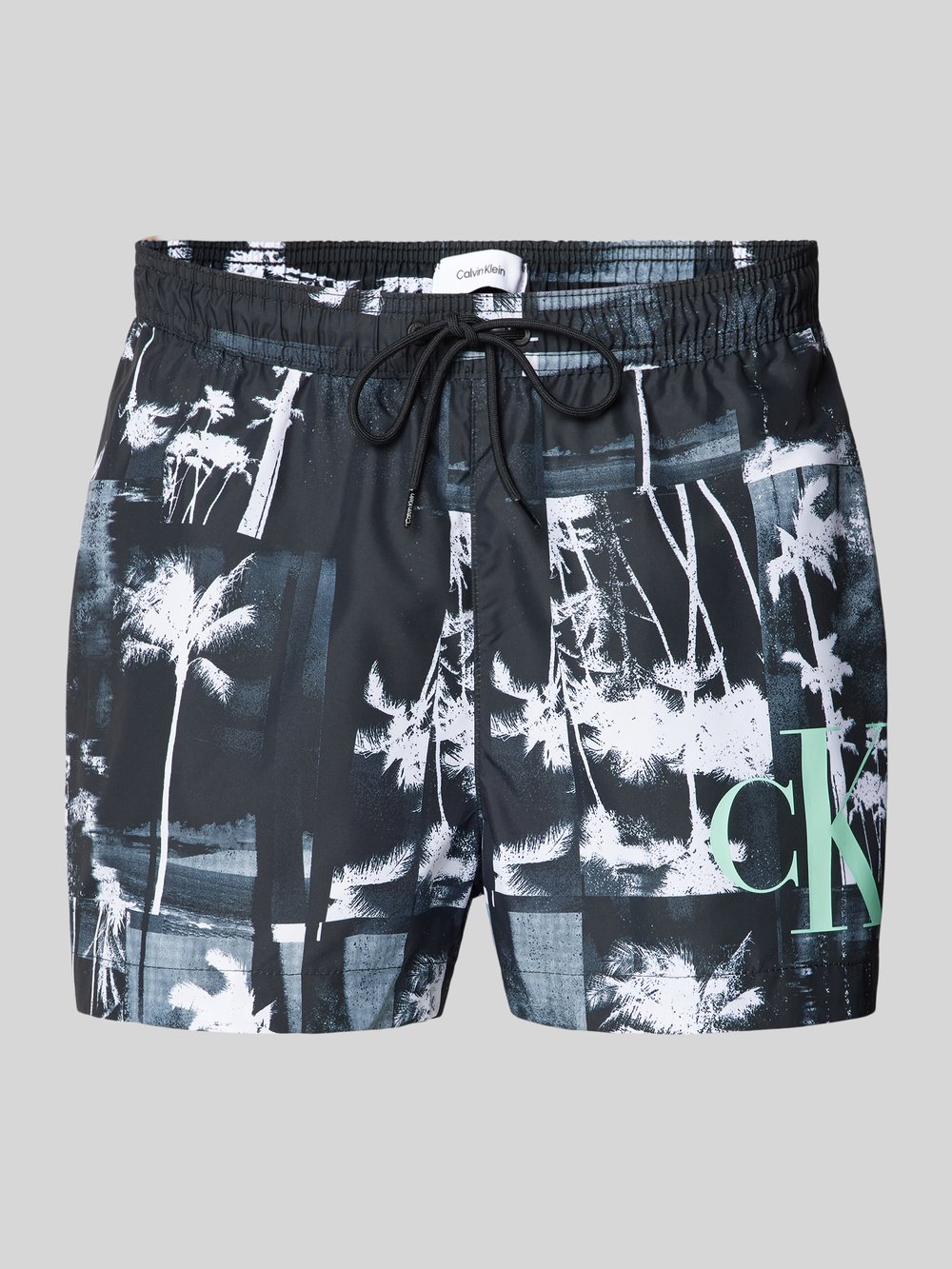 

Плавательные шорты с рисунком по всей поверхности Calvin Klein Underwear, черный