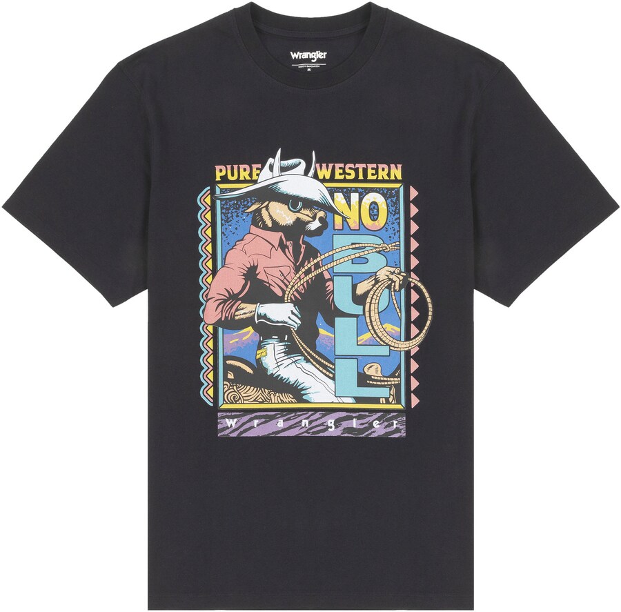 

Классическая футболка WRANGLER Shirt, черный