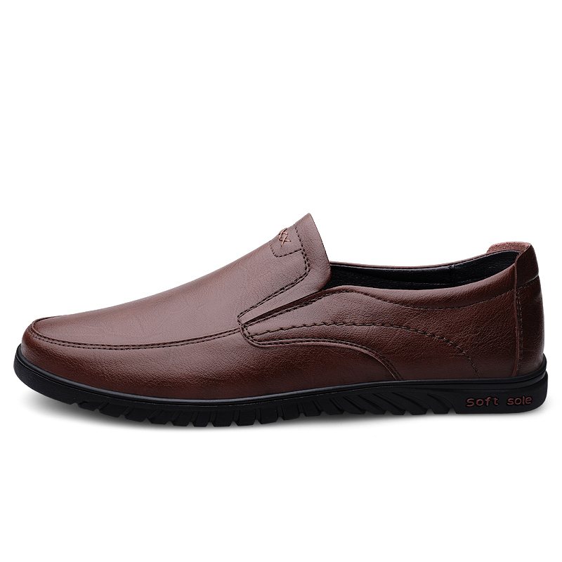 

King Jinmai Мужские повседневные туфли Xiaozhi низкие тёмно-коричневые, цвет Dark Brown 61999-Xiaozhi