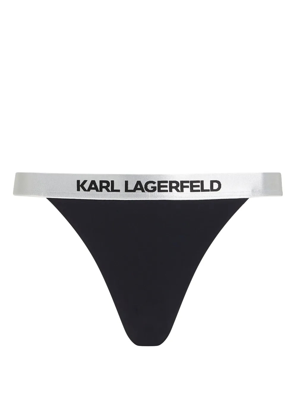 

Плавки бикини с логотипом KARL LAGERFELD, черный
