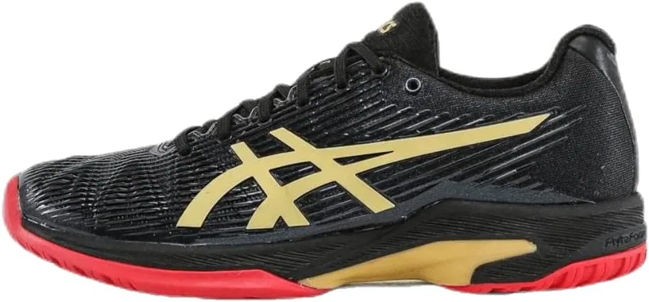 Кроссовки для тенниса ASICS Solution Speed FlyteFoam, Black Rich Gold