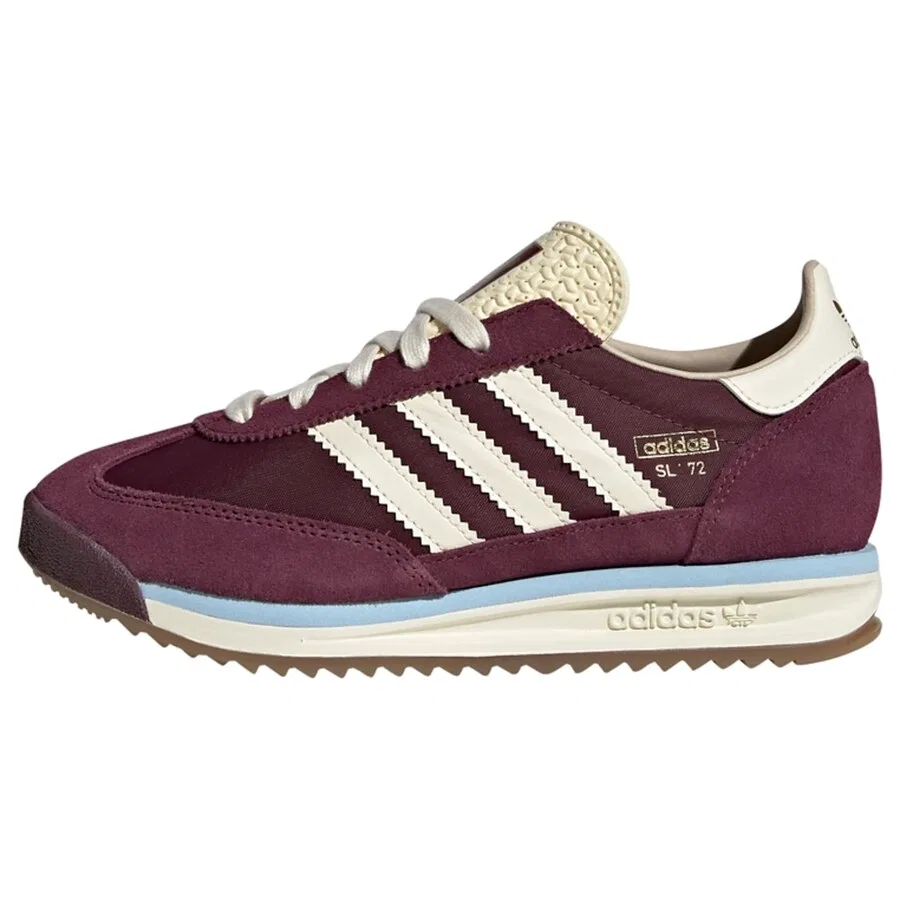 Кроссовки ADIDAS ORIGINALS 'SL 72 RS' в бордовом цвете