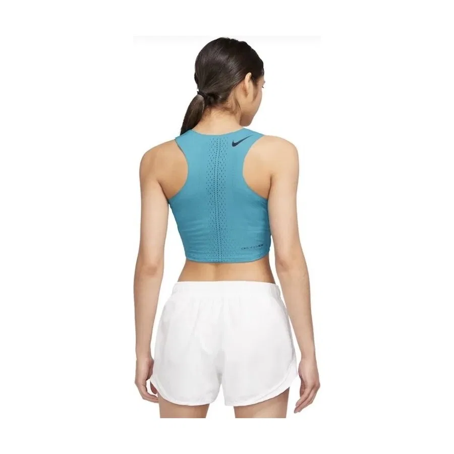 Женская беговая майка Dri-Fit Adv Aeroswift Nike, Синий — фото 2