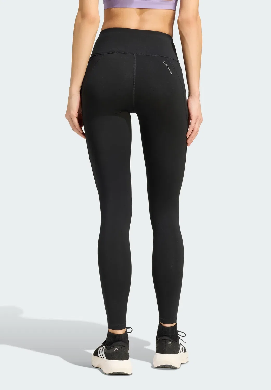 Беговые леггинсы ess w 1/1 l Adidas Performance, Black — фото 2