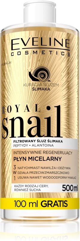 

Регенерирующая мицеллярная вода Eveline Cosmetics Royal Snail